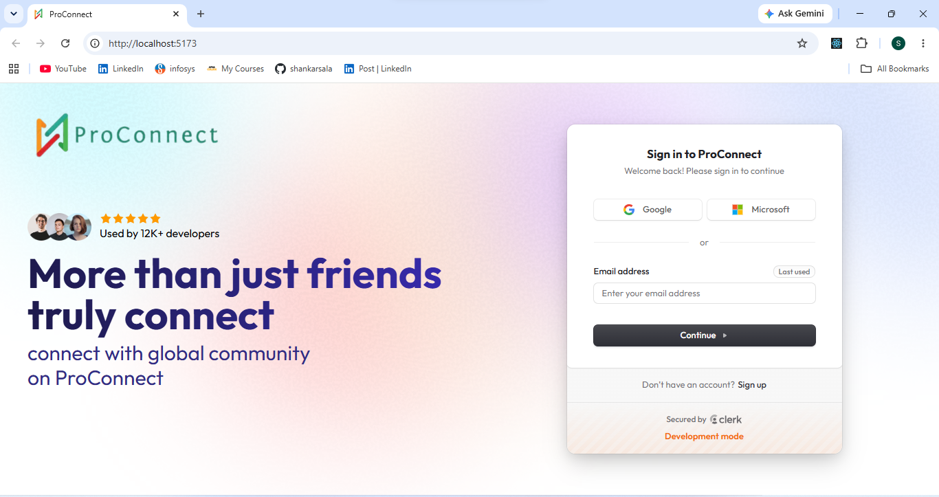 ProConnect project preview